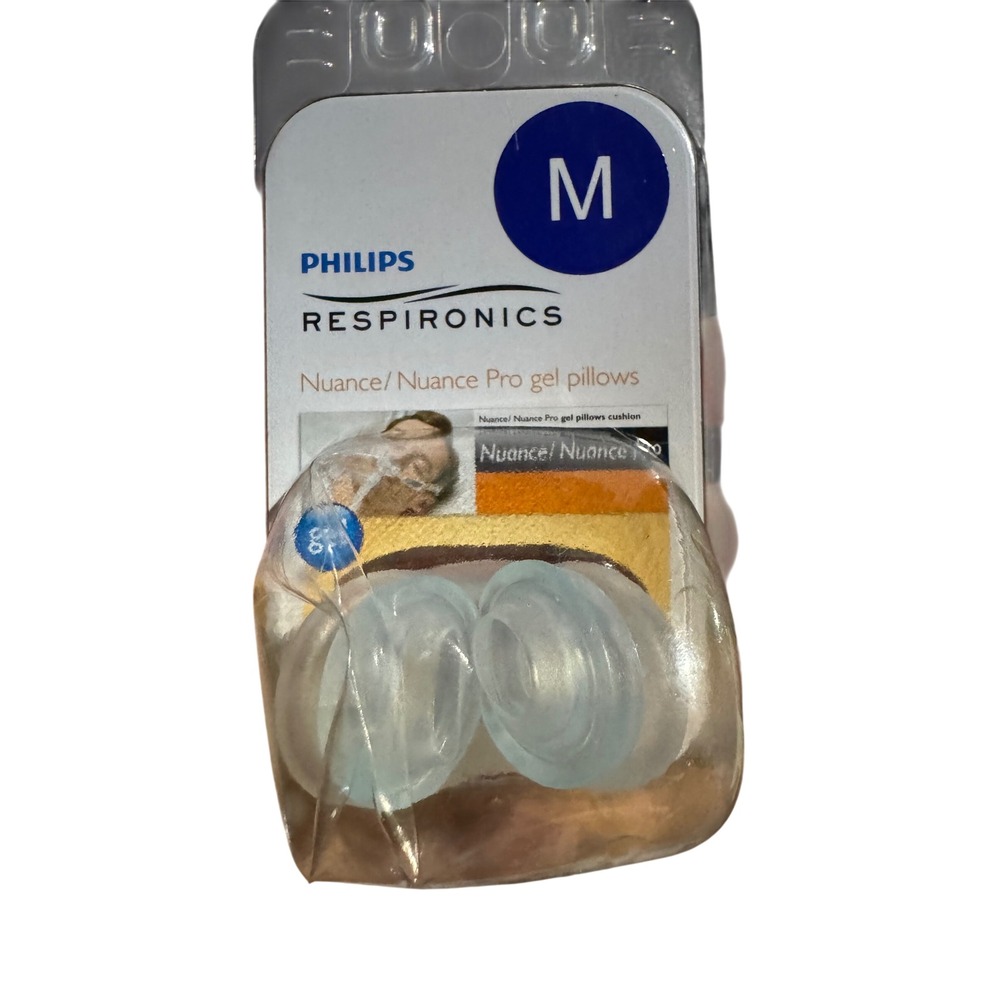 Philips Respironics Nuance Pro Gel Pillows Cushion Medium 1105174 A7033 NEW